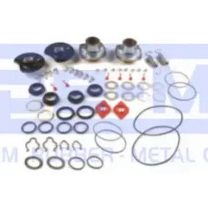 р/к торм. вала! (рмп) 4шар.опоры+8пыльн+2пруж+2инд.износа+шайбы,стопоры,уплот,болты SAF 12039 SE-M