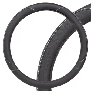 Чехол на руль AIRLINE AWC-SL-01M экокожа размер M 37-39 см