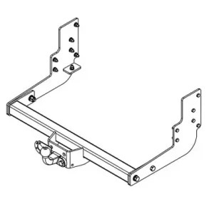 Фаркоп AVTOS GAZ-12 фланцевый 2000 кг./ 100 кг.