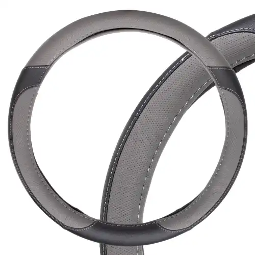 Чехол на руль AIRLINE AWC-SL-02M экокожа размер M 37-39 см