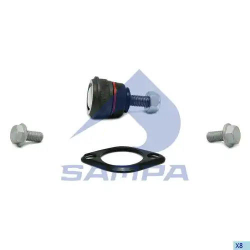 наконечник тяги КПП! Scania P/R/4-Series CT 040.597-01 SAMPA