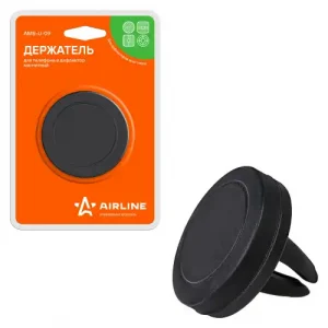 держатель для телефона! в дефлектор магнитный AMS-U-09 AIRLINE