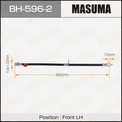ШЛАНГ ТОРМОЗНОЙ MASUMA T- /FRONT/ RX350 GGL15L LH BH5962