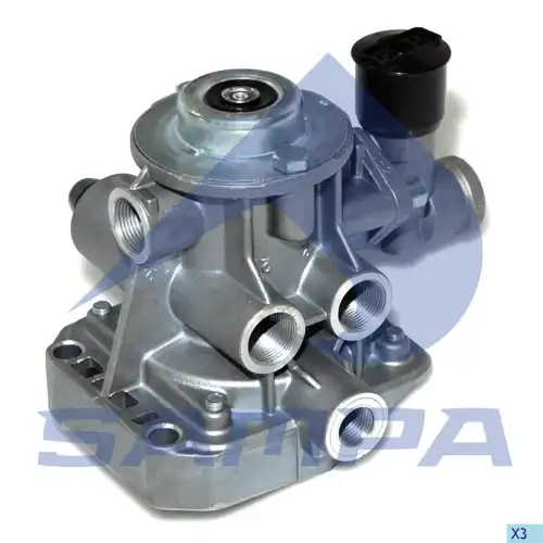 ускорительный клапан пневм.тормозного привода! 971 002 150 0, 963 001 013 0 Universal 093.207-01 SAMPA