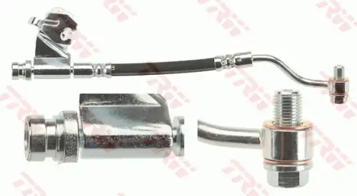 шланг тормозной задний! L=196 Hyundai i20 1.1-1.6 08> PHD1220 TRW