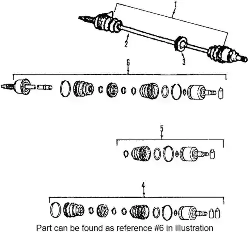 Вал приводной в сборе MOBIS 0K2A522510A