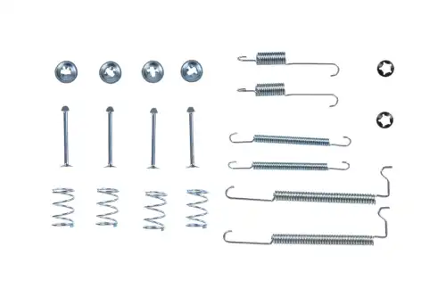 р/к торм. колодок задних!10пружин+4шпильки+6шайбы Opel Kadett E/Ascona C/Vectra A 79-95 00-01509-SX STELLOX