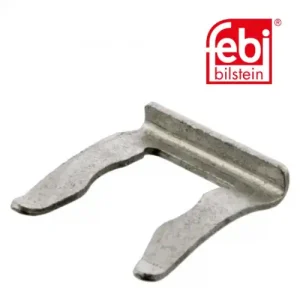 [191611715] !пластина стопорная крепл.торм.шланга Audi A2/A3/TT 96>, VW Bora/Golf/Vento 95> 19520 FEBI