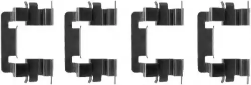 рем.к-кт торм.колодок пер.! Nissan Primera 1.6-2.5/2.2D 01-07 82061200 TEXTAR