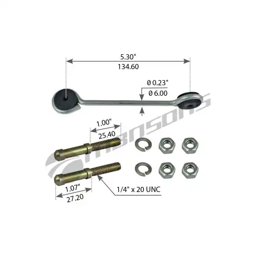 тяга крана уровня пола! L134,6мм 6,35мм FRL FLD 12.24 MANSONS