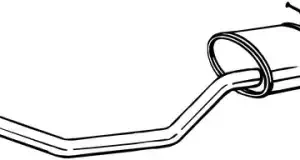 глушитель! BMW MINI (R56) 10-13 280253 BOSAL