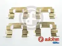 рем.к-кт торм.колодок пер.! Nissan Primera 1.6-2.5/2.2D 01-07 D42687A AUTOFREN