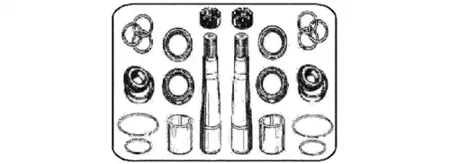 р/к шкворня! Renault, Volvo 711779 ERREVI
