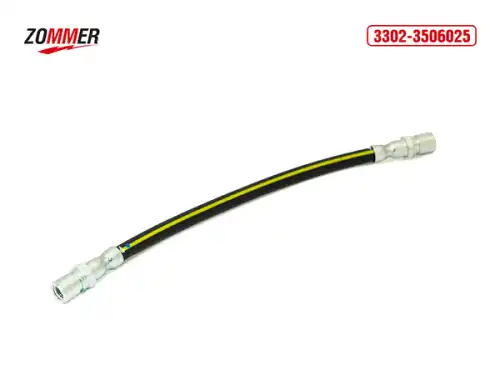 ШЛАНГ ТОРМОЗНОЙ 3302,2705 ПРОМЕЖУТОЧНЫЙ (ОТ ГТЦ ДО РАМЫ) ZOMMER 33023506025