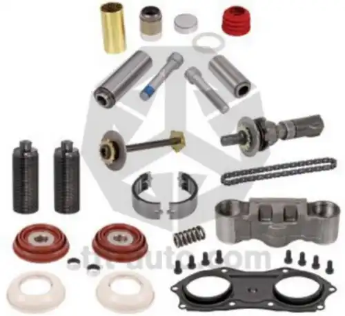 р/к диcкового тормоза! (мр) направляющий штырь и набор уплотнителей PAN17 DAF,Iveco 19009 TTT