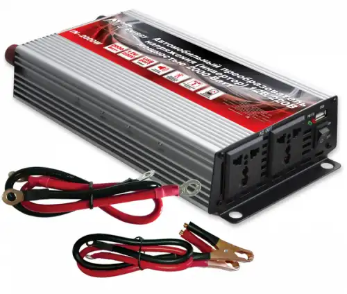 инвертор автомобильный! 12/220V IN-2000W A78003S AVS