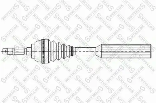 Вал приводной в сборе STELLOX 158 1053-SX