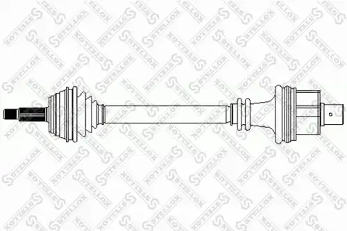 Вал приводной в сборе STELLOX 158 1020-SX