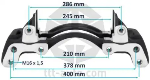 держатель скобы диск. тормоза! DAF 20214 TTT