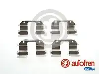 ремк-кт торм.колодок пер.! DAC Daewoo Lanos 1.4/1.5 97>/Matiz 0.8/1.0 98> D42546A AUTOFREN