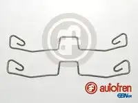 рем.к-кт торм.колодок пер.+зад.!Skoda Octavia 1.9TDi/1.8T, Audi A3 1.8T/A6 2.4/2.8 96> D42619A AUTOFREN