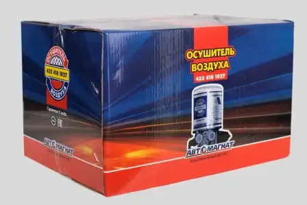 осушитель воздуха !с подогревом и картриджем,ан.Wabco, Pmin 10bar,Pmax 13bar,M22x1.5 МАЗ 4324101027 АВТОМАГНАТ