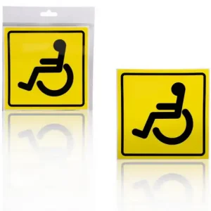 знак 'инвалид'гост, наружный, самоклеящийся! AZN09 AIRLINE