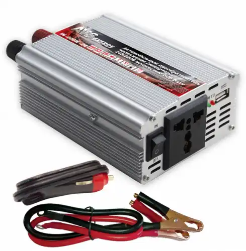 автомобильный инвертор! 24/220V IN-600W-24 A07044S AVS