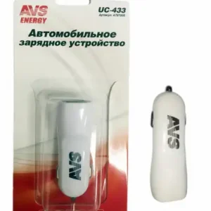 зарядное устройство автомобильное!usb порта 2,4а A78700S AVS