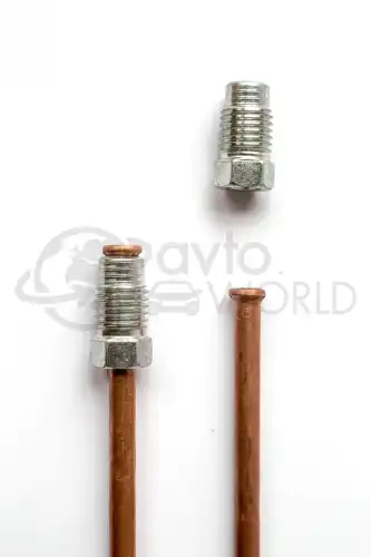 Трубка тормозная AW-5RU-1600 L/L (медная) AVTO.WORLD