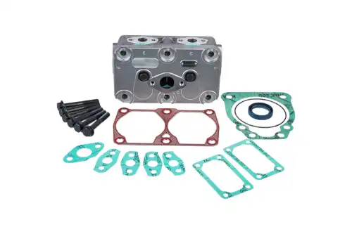 р/к компрессора ! ГБЦ+прокладки+клапаны+уплотнение Iveco Eurocargo/Tech/Star 85-27889-SX STELLOX