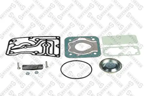 р/к компрессора! клапаны,прокладки,уплотнители,болты MAN D0834/0836 85-27897-SX STELLOX