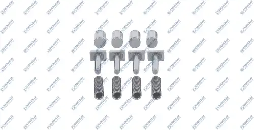 р/к синхронизатора КПП! болт 4шт, пружинки 4шт RVI, Volvo FH/FM12 VT1708/2009/2014/2514 K06.02593 KACMAZLAR