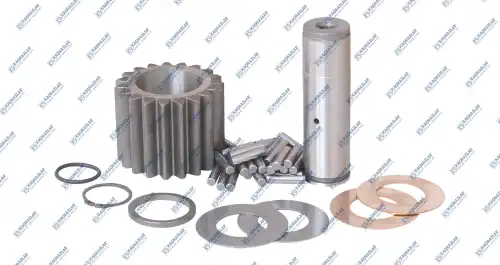 р/к сателита трансмиссии! колесн.редук.1шест.+ось+5шайб+2сальн. Volvo FH/FM RAN/CTN371 K04.01339 KACMAZLAR