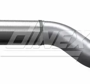 труба глушителя!(цинк) E-line D=127 L=750 с гофрой перед бочкойVolvo FH/FM/Magnum 8AA012 DINEX