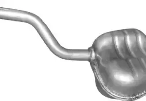 глушитель задн. часть! Skoda Octavia II 1.2 TSi/ 1.6i 24.84AL POLMOSTROW