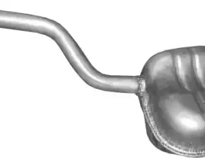 глушитель задн. часть! Skoda Octavia II 1.2 FSi 24.89AL POLMOSTROW