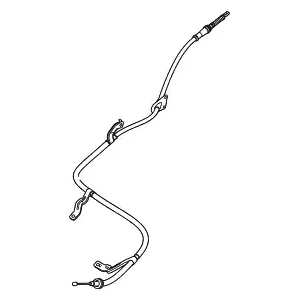 Трос ручного тормоза HYUNDAI 59770-F2100