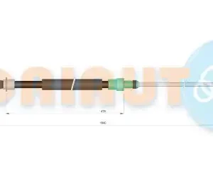 Трос ручного тормоза ADRIAUTO 07.0271