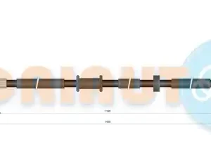 Трос ручного тормоза ADRIAUTO 11.0269.1
