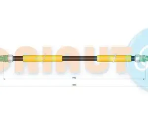 Трос ручного тормоза ADRIAUTO 41.0227.1