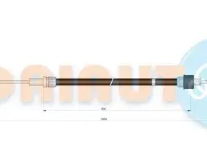 Трос ручного тормоза ADRIAUTO 47.0206