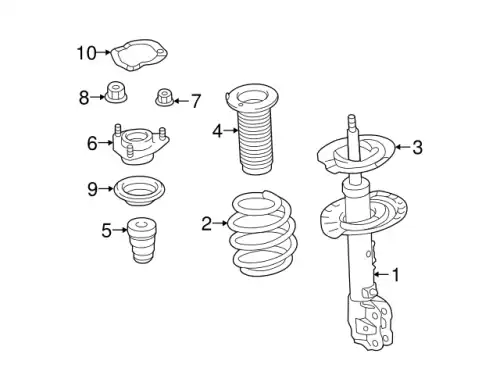 пыльник переднего амортизатора! Mitsubishi Outlander 12-13 4040A555