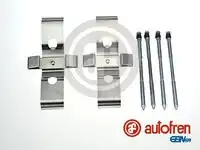 к-кт креплений тормозных колодок! VW Touareg 02> D42679A AUTOFREN