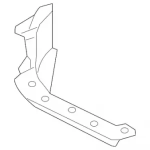 Брызговик переднего подкрылка KD53-56-114A MAZDA