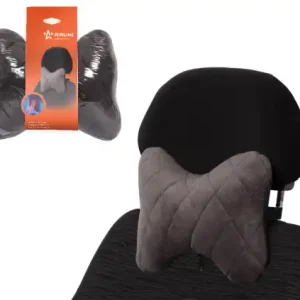 подушка на подголовник! 'алькантара', серая ASP-B-02 AIRLINE