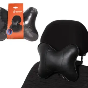 подушка на подголовник! экокожа, черная ASP-B-05 AIRLINE