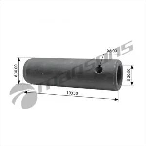 палец! торм колодки 30x20x103,5мм RVI 340TI 08800519 MANSONS