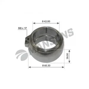 втулка тормозного вала! шаровая (м) 42x60x38 BPW 300.221 MANSONS