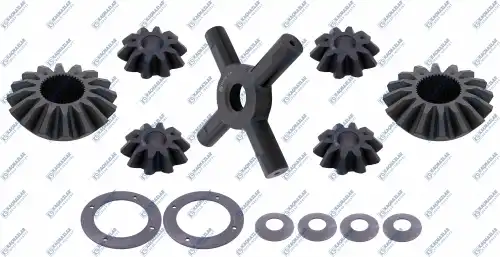 р/к дифференциала! крестовина,4сателита,2+4шайбы,2бок.шестерни DAF 95 K23.00001 KACMAZLAR
